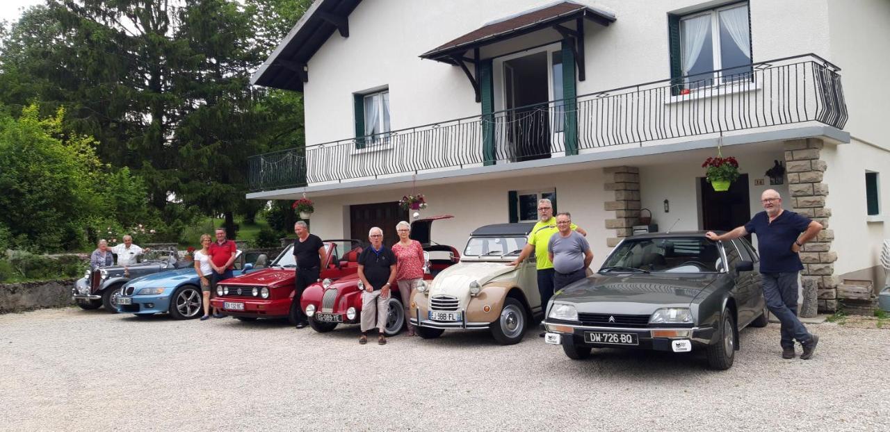 Gite Grande Capacite Au Calme Circuit Cascades Du Herisson Bonlieu Exteriör bild